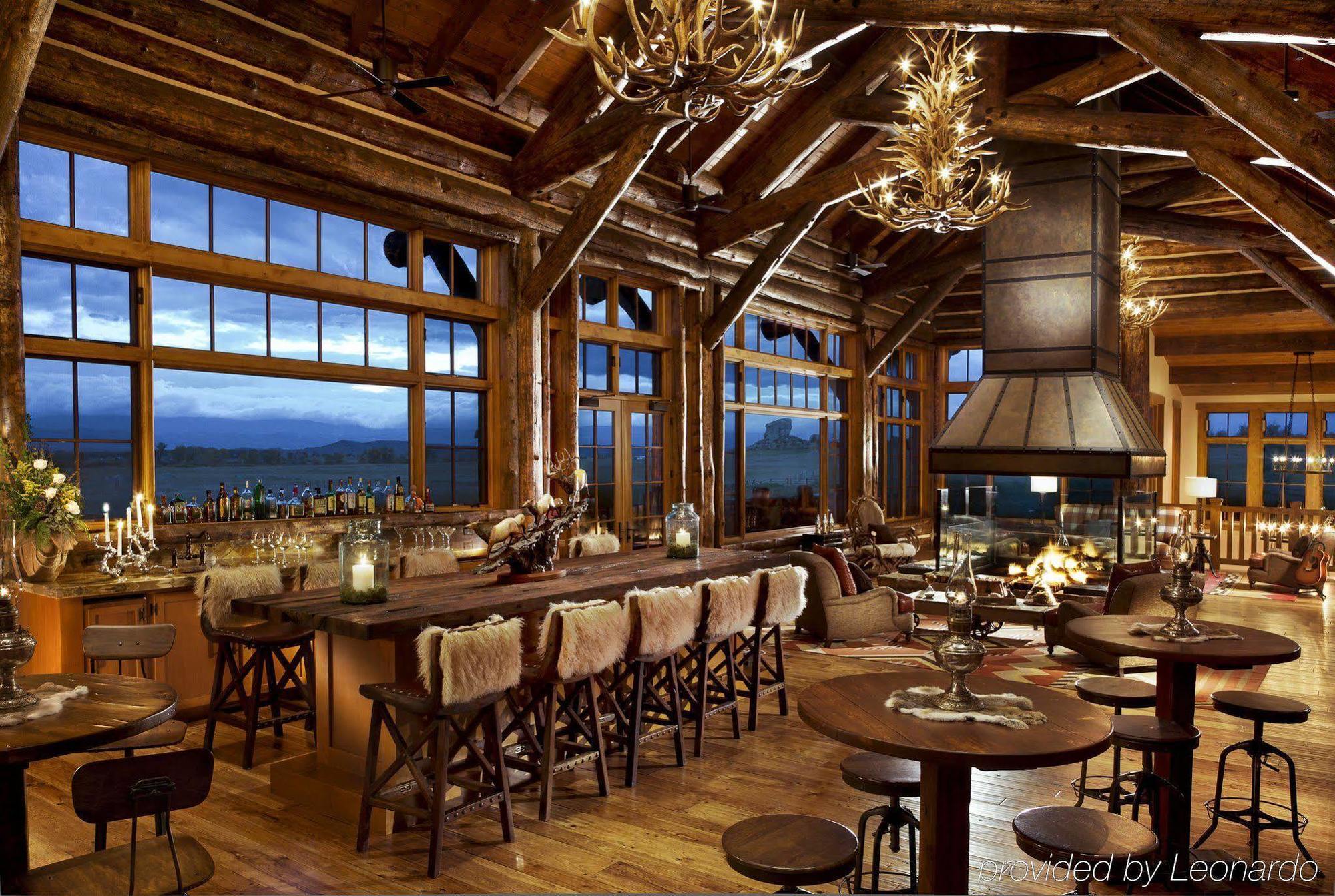 The Lodge & Spa At Brush Creek Ranch Saratoga Restoran foto